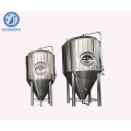 High capacity conical 1000L beer fermentation tank with cooling jacket